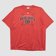 Cincinnati Reds Majestic 2000s T-shirt On Sale