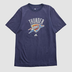 Adidas - Oklahoma City Thunder 2010s T-shirt - Navy Vintage