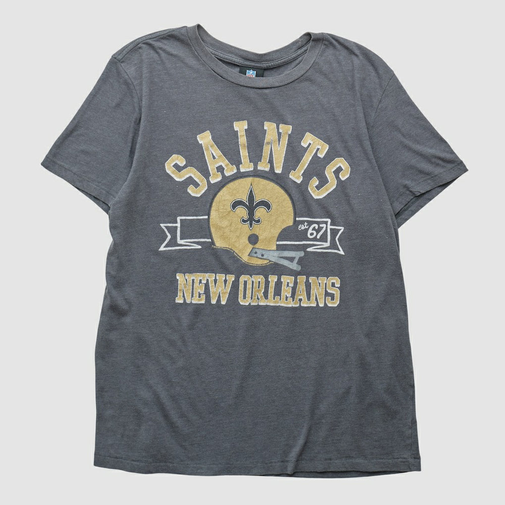 New Orleans Saints NFL 2010s T-shirt Gray Vintage - Fanatics