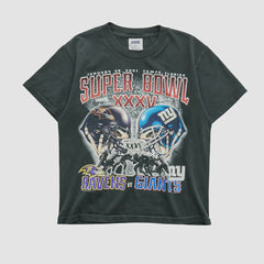 Baltimore Ravens CSA 2001 T-shirt Black Yth M Real Vintage - Fanatics