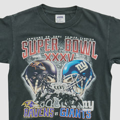 Baltimore Ravens CSA 2001 T-shirt Black Yth M Real Vintage - Fanatics