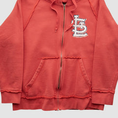 St. Louis Cardinals Genuine Merchandise 2000s Hooded Full Zip Sweatshirt On Sale