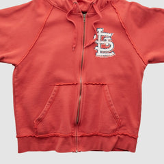 St. Louis Cardinals Genuine Merchandise 2000s Hooded Full Zip Sweatshirt On Sale