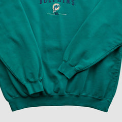 Miami Dolphins NFL 2000s Pullover Sweatshirt Teal Vintage - Fanatics