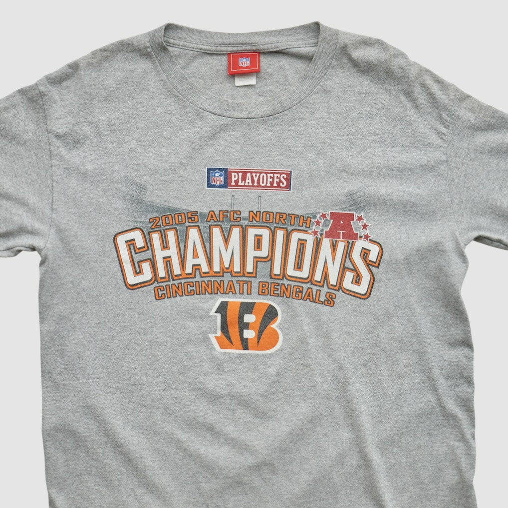 Cincinnati Bengals NFL 2005 Long Sleeve T-shirt Heather Gray Vintage - Fanatics