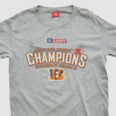 Cincinnati Bengals NFL 2005 Long Sleeve T-shirt Heather Gray Vintage - Fanatics