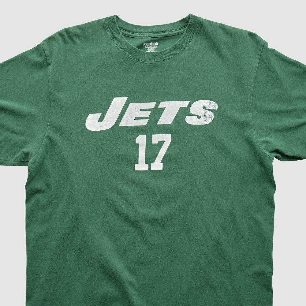 New York Jets Reebok 2000s T-shirt Green Vintage - Fanatics