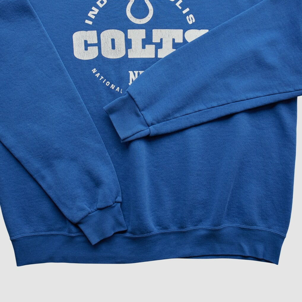Indianapolis Colts NFL 2000s Pullover Sweatshirt Blue Vintage - Fanatics
