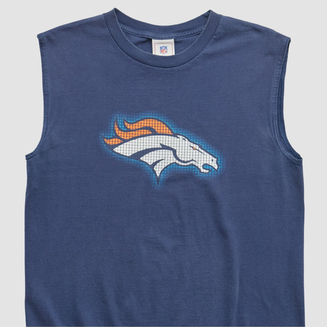 Denver Broncos NFL 2000s Tank Navy Vintage - Fanatics