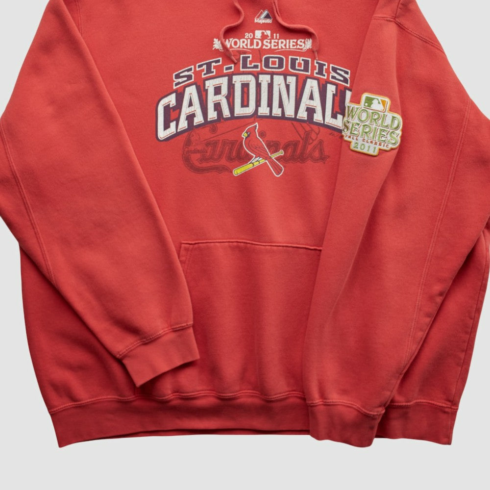 St. Louis Cardinals Majestic 2011 Hooded Sweatshirt discount