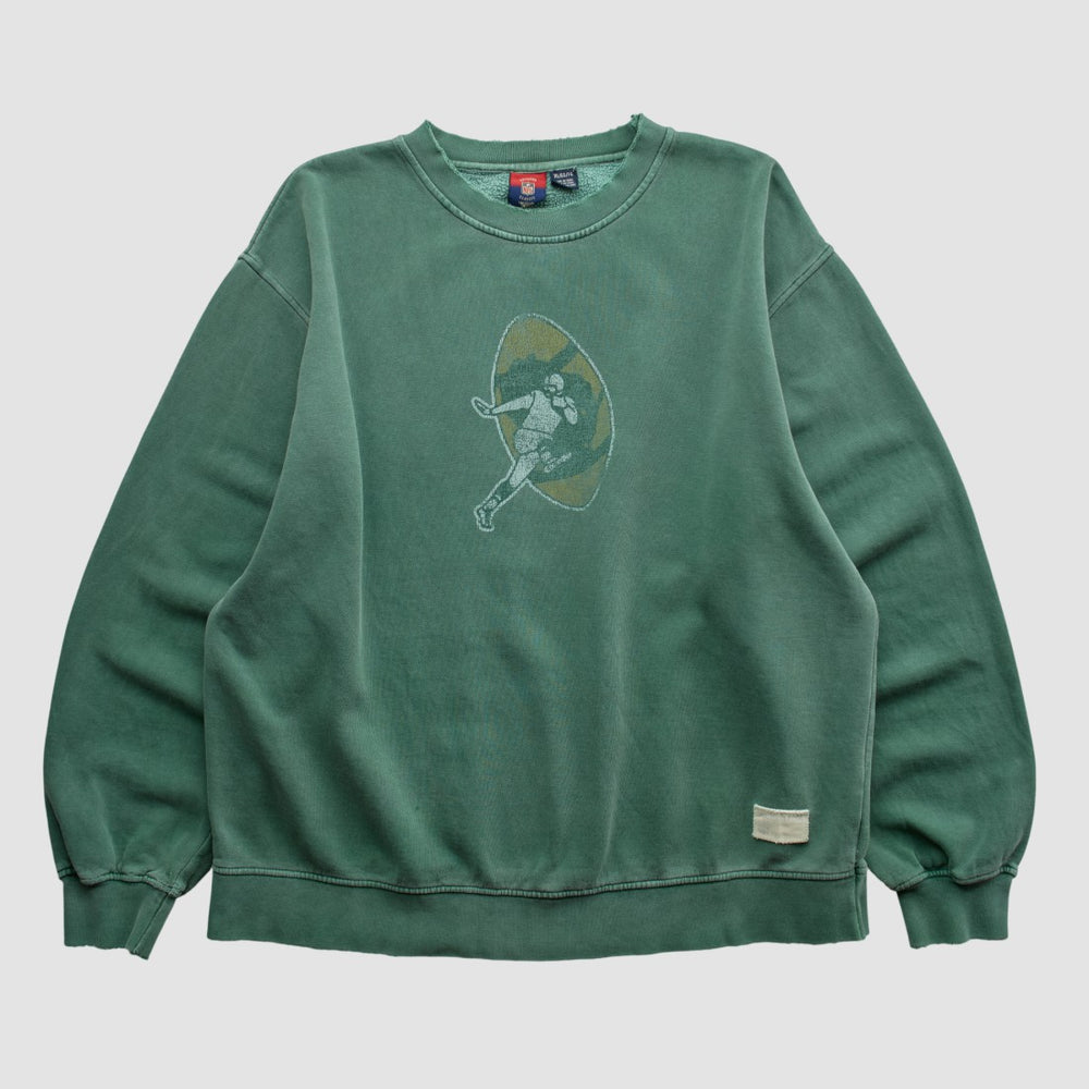 Green Bay Packers Reebok 2000s Pullover Sweatshirt Green Vintage - Fanatics