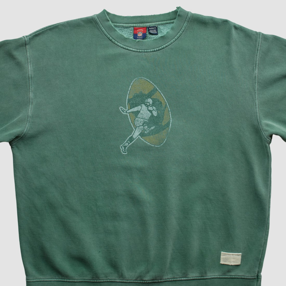Green Bay Packers Reebok 2000s Pullover Sweatshirt Green Vintage - Fanatics