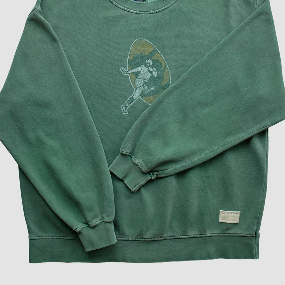 Green Bay Packers Reebok 2000s Pullover Sweatshirt Green Vintage - Fanatics