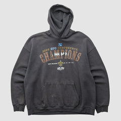 New Orleans Saints NFL 2009 Hooded Pullover Sweatshirt Charcoal Vintage - Fanatics