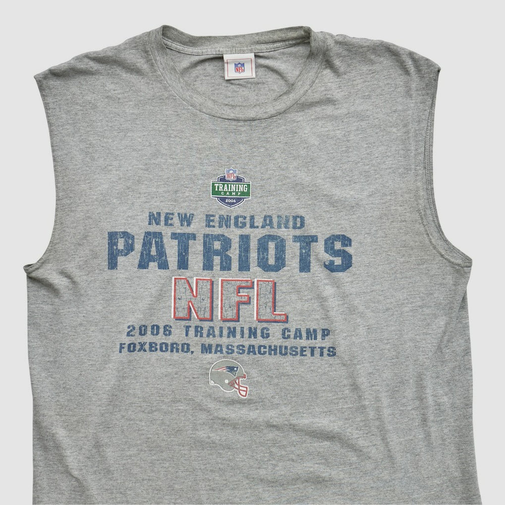 New England Patriots NFL 2006 Tank Heather Gray Vintage - Fanatics