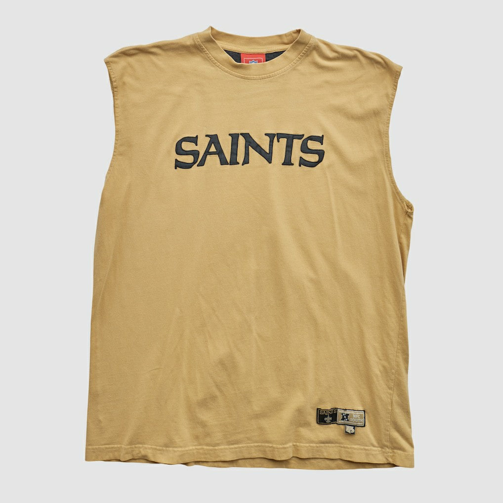 New Orleans Saints NFL 2000s Tank Yellow Vintage - Fanatics