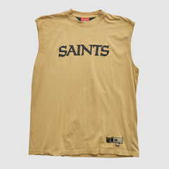 New Orleans Saints NFL 2000s Tank Yellow Vintage - Fanatics