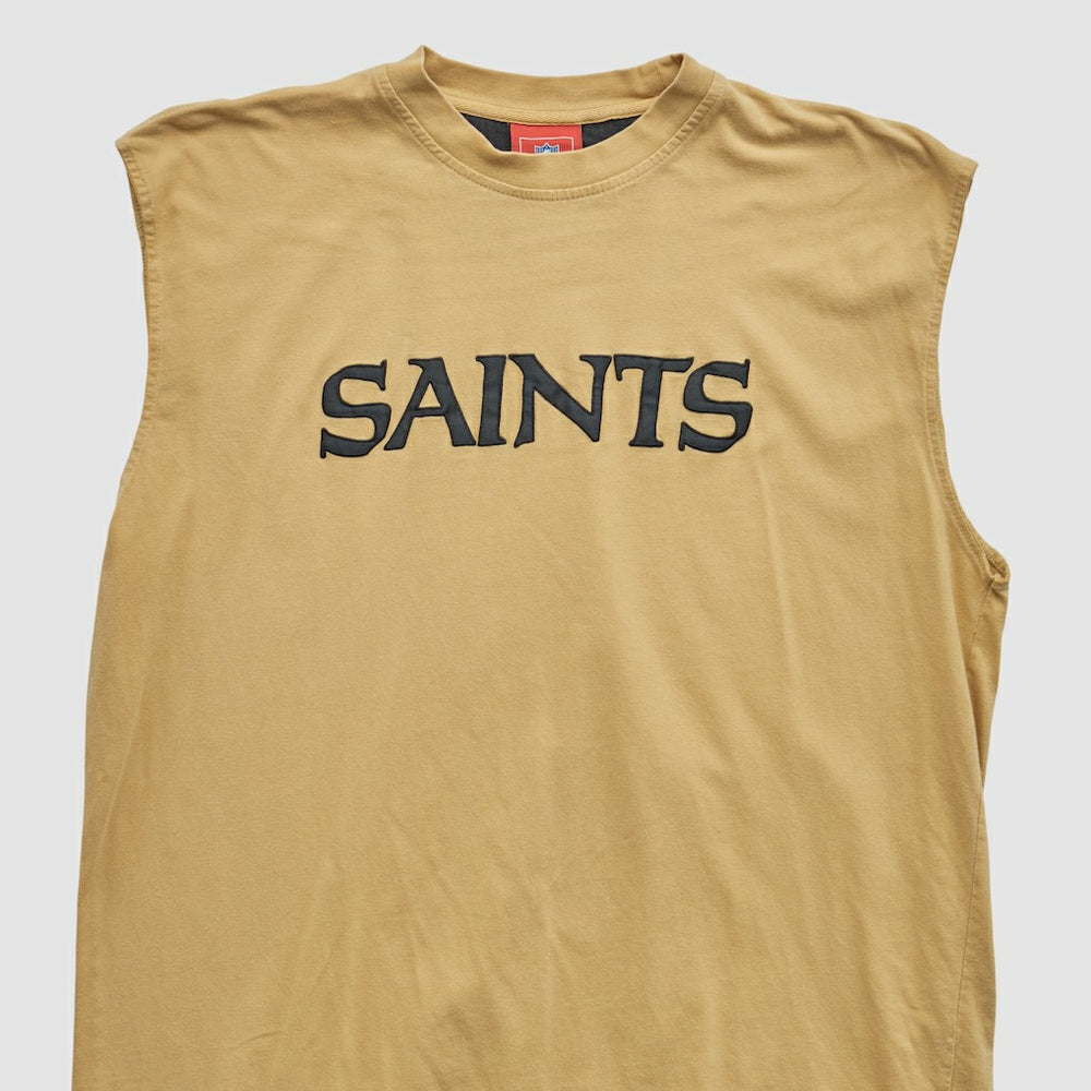 New Orleans Saints NFL 2000s Tank Yellow Vintage - Fanatics