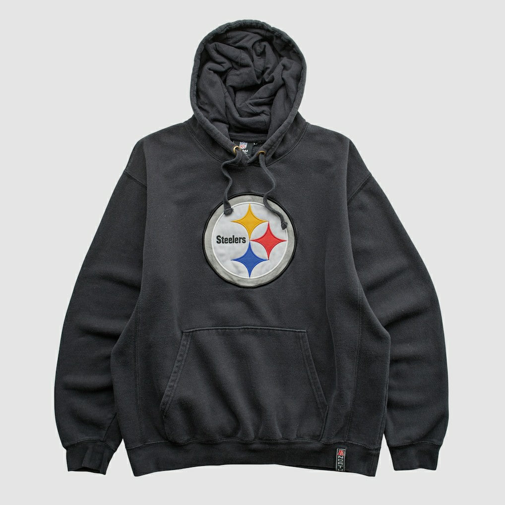 Pittsburgh Steelers NFL 2010s Hooded Sweatshirt Black Vintage - Fanatics