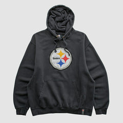 Pittsburgh Steelers NFL 2010s Hooded Sweatshirt Black Vintage - Fanatics