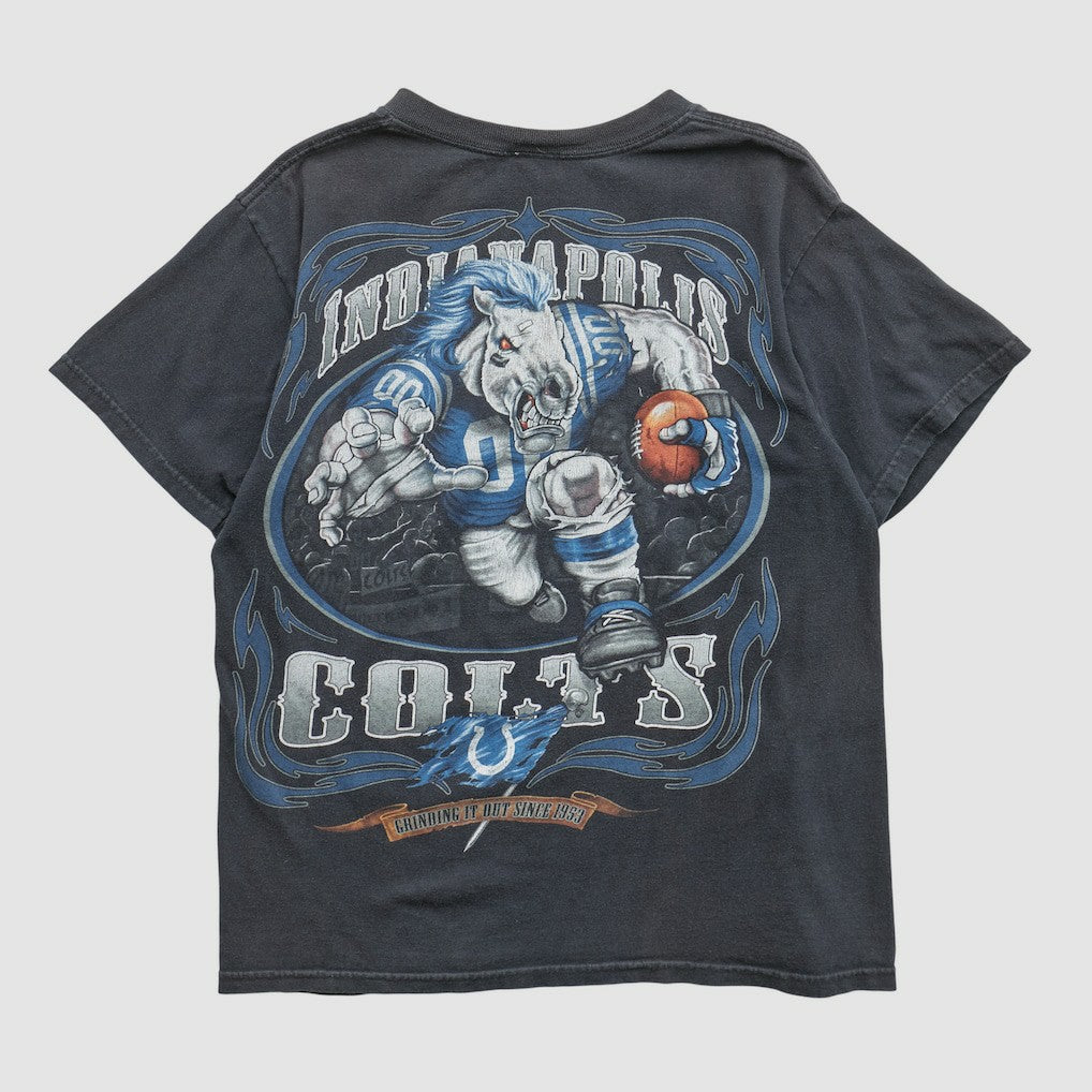 Indianapolis Colts NFL 2010s T-shirt Black Vintage - Fanatics