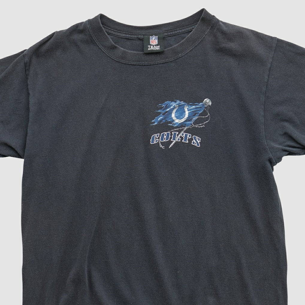 Indianapolis Colts NFL 2010s T-shirt Black Vintage - Fanatics