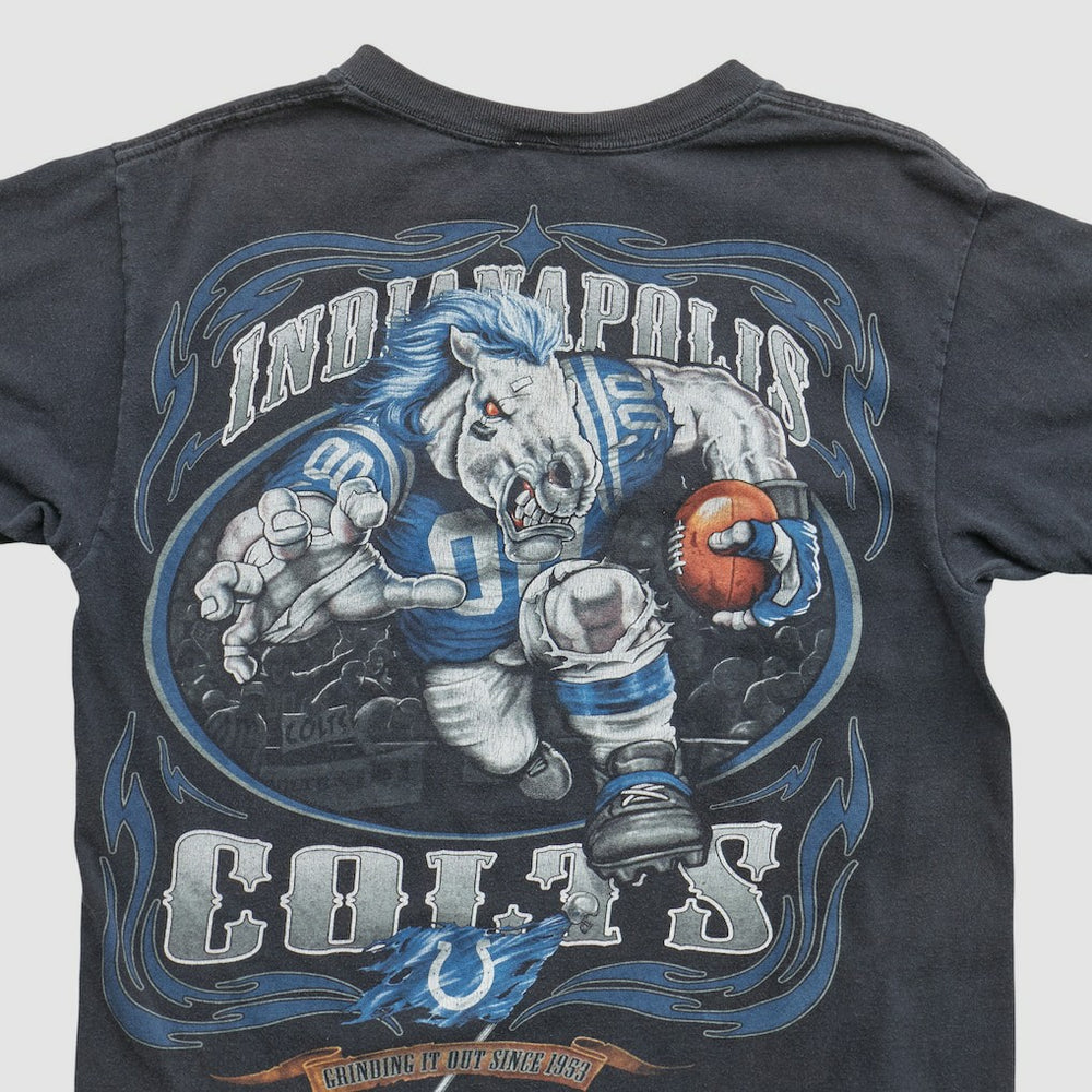 Indianapolis Colts NFL 2010s T-shirt Black Vintage - Fanatics
