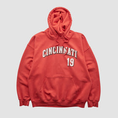 Cincinnati Reds Genuine Merchandise 2000s Hooded Pullover Sweatshirt Lifestyle