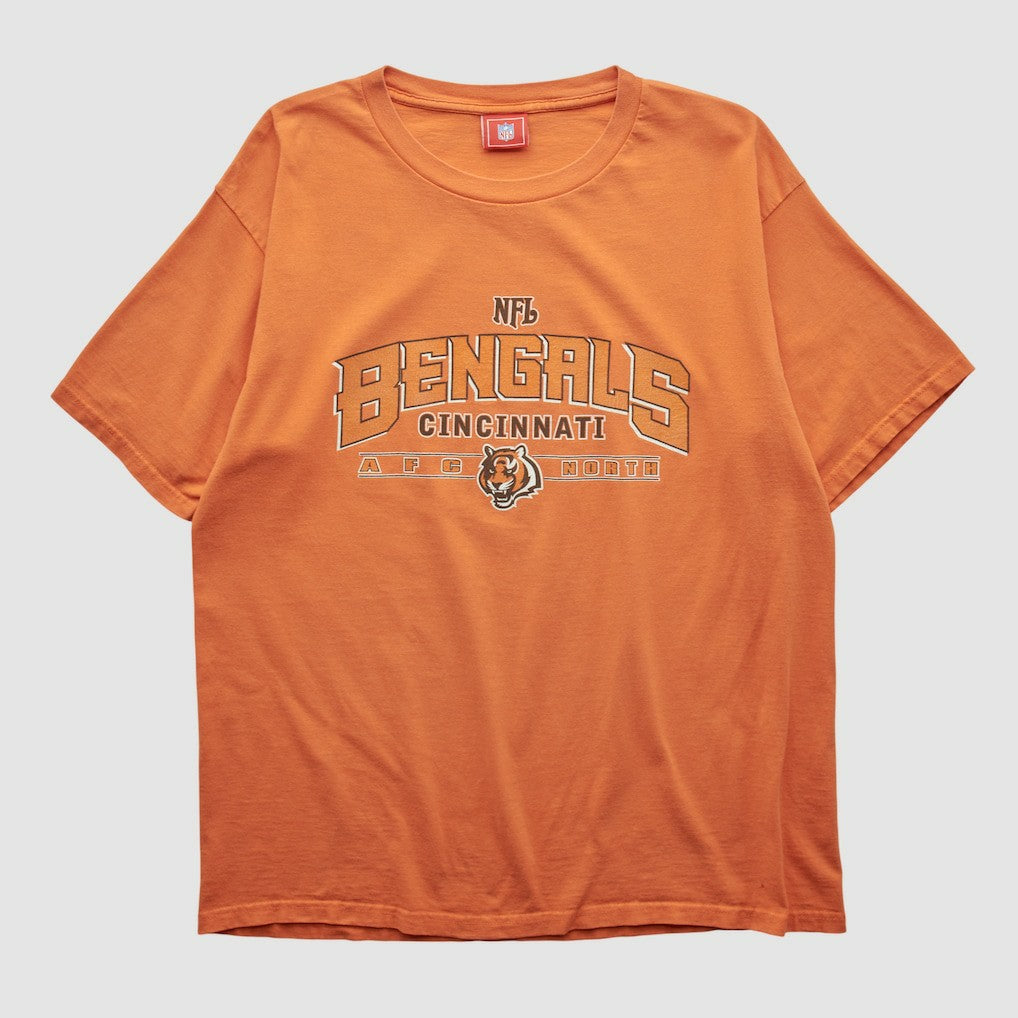 Cincinnati Bengals NFL 2000s T-shirt Orange Vintage - Fanatics