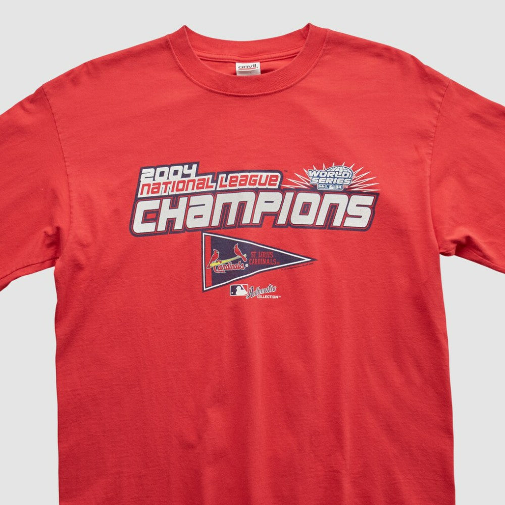 St. Louis Cardinals Anvil 2004 Long Sleeve T-shirt for sale