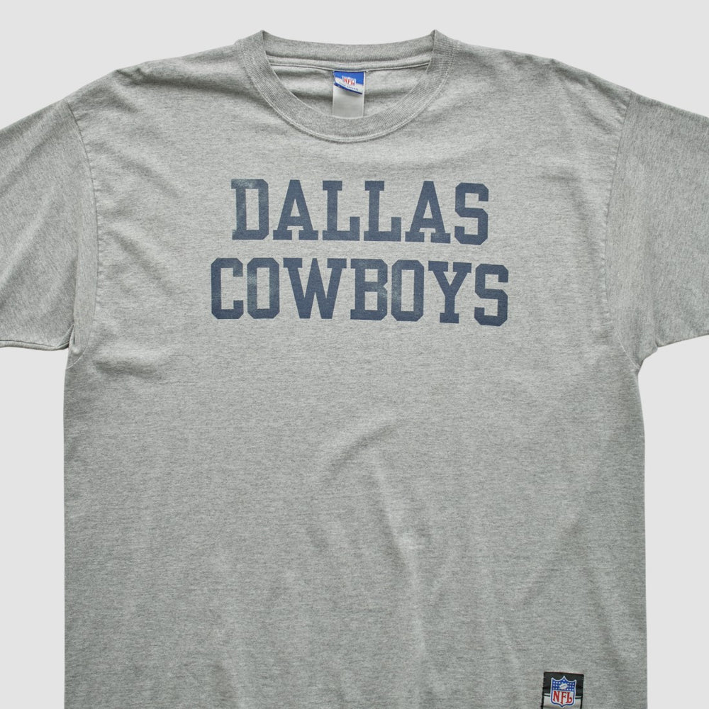 Dallas Cowboys NFL 2000s T-shirt Heather Gray Vintage - Fanatics