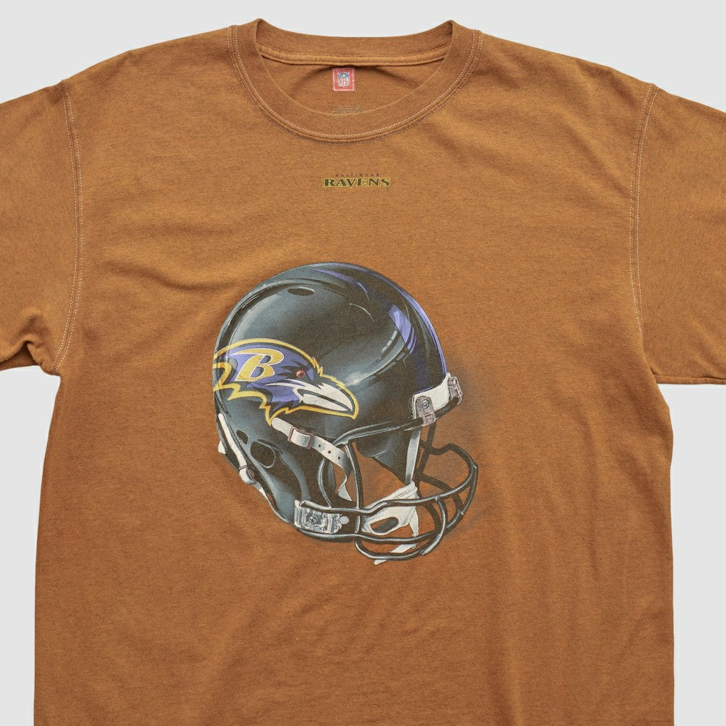 Baltimore Ravens NFL 2000s T-shirt Brown Vintage - Fanatics