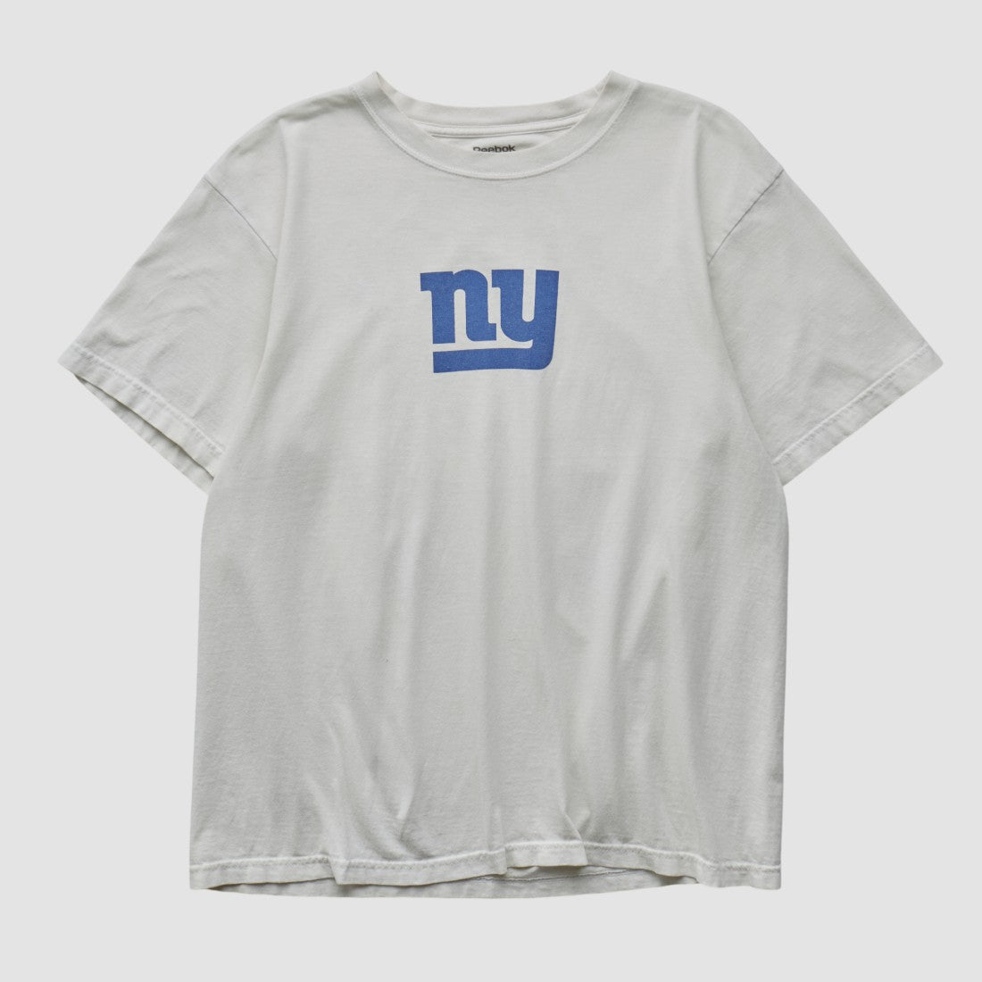 New York Giants Reebok 2000s T-shirt White Vintage - Fanatics