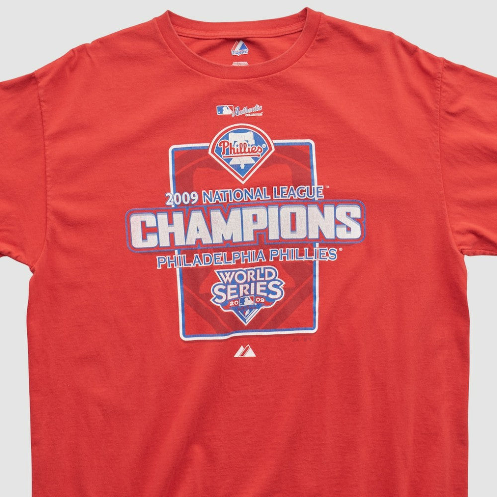 Philadelphia Phillies Majestic 2009 T-shirt Clearance