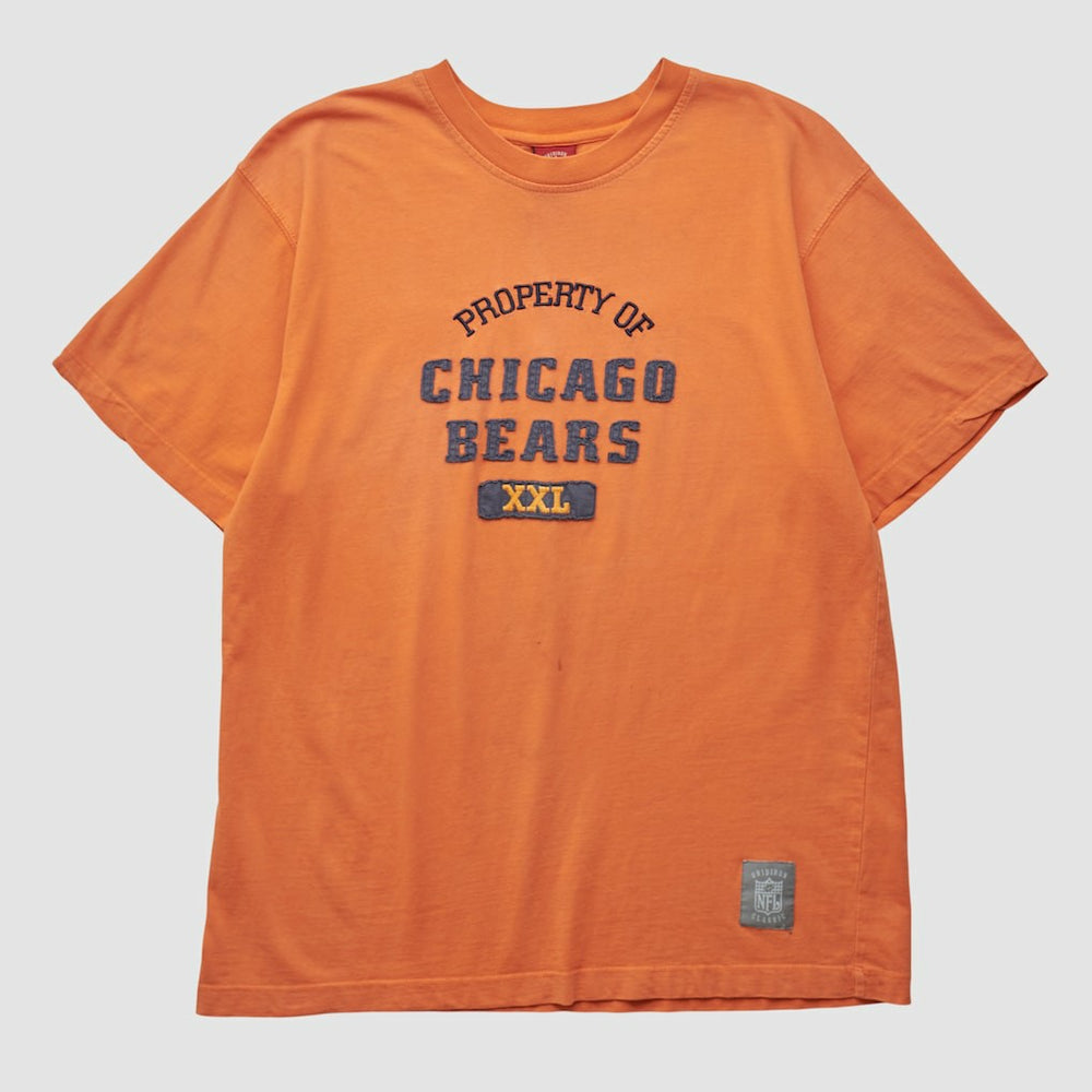 Chicago Bears NFL 2000s T-shirt Orange Vintage - Fanatics