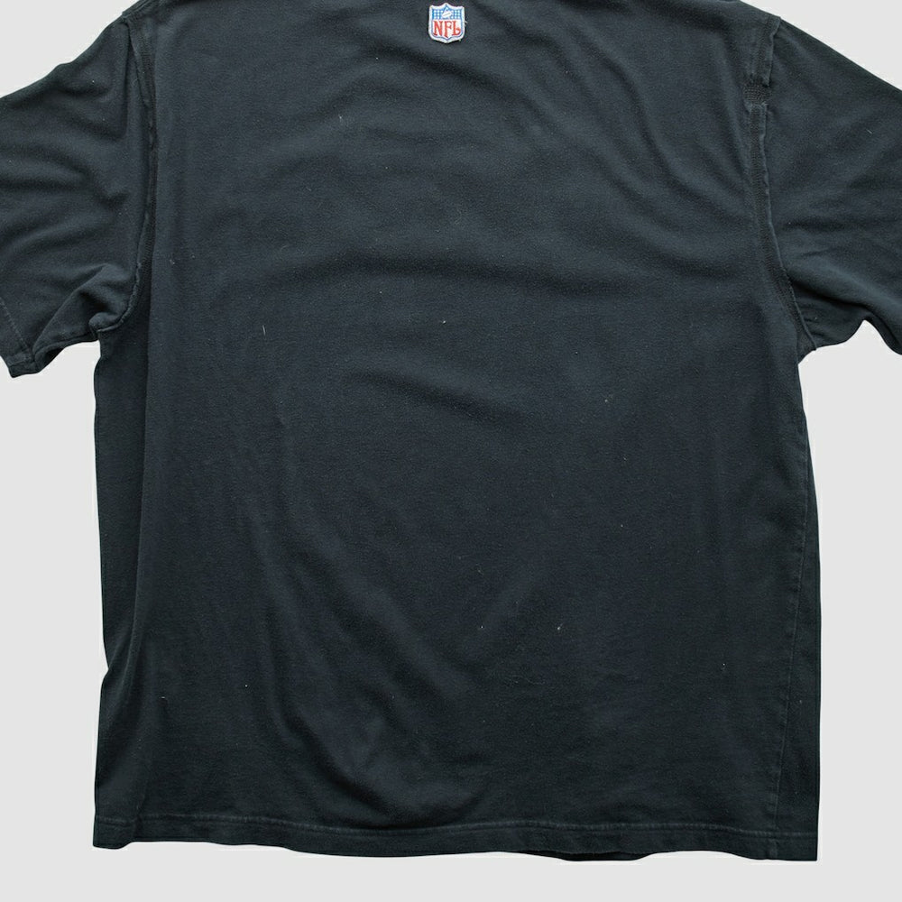 Pittsburgh Steelers Reebok 2000s T-shirt Black Vintage - Fanatics
