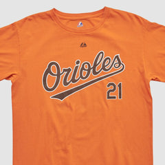 Baltimore Orioles Majestic 2000s T-shirt On Sale