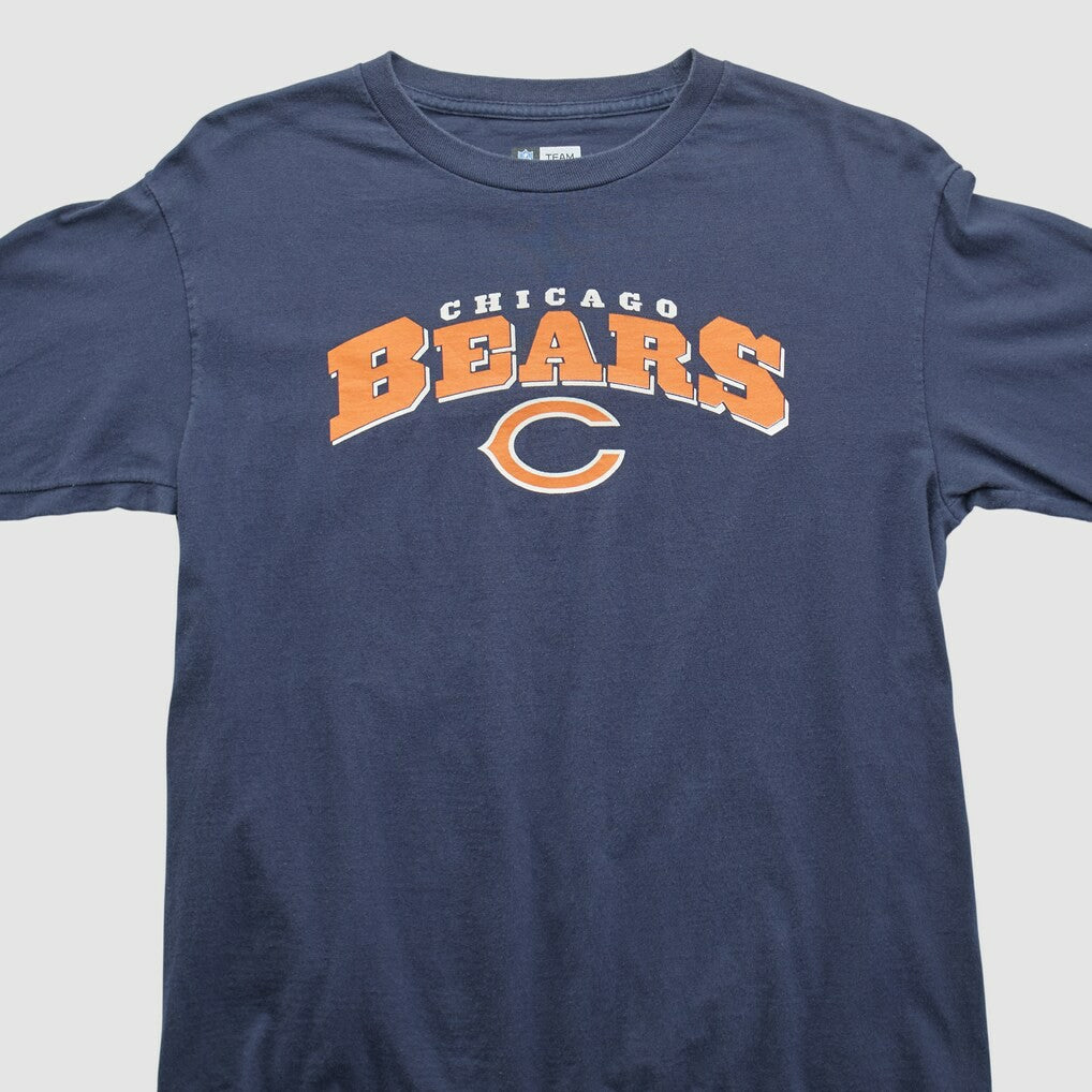 Chicago Bears NFL 2010s Long Sleeve T-shirt Navy Vintage - Fanatics