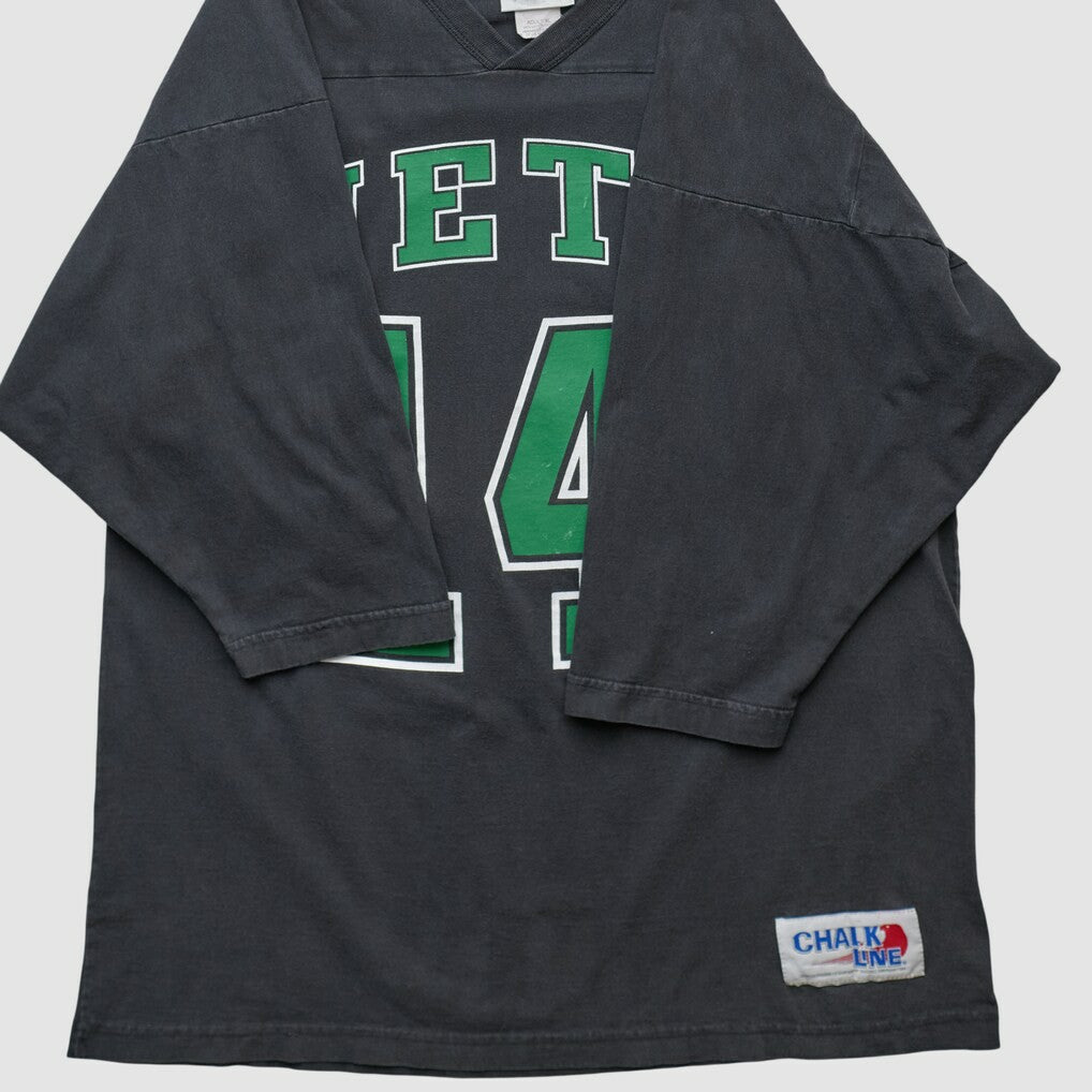 New York Jets Chalk Line 90s T-shirt Black Vintage - Fanatics