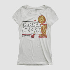 Adidas - Miami Heat 2013 T-shirt - White Vintage