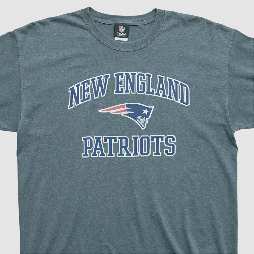 New England Patriots NFL 2010s T-shirt Dark Heather Gray Vintage - Fanatics