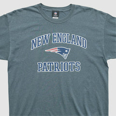 New England Patriots NFL 2010s T-shirt Dark Heather Gray Vintage - Fanatics