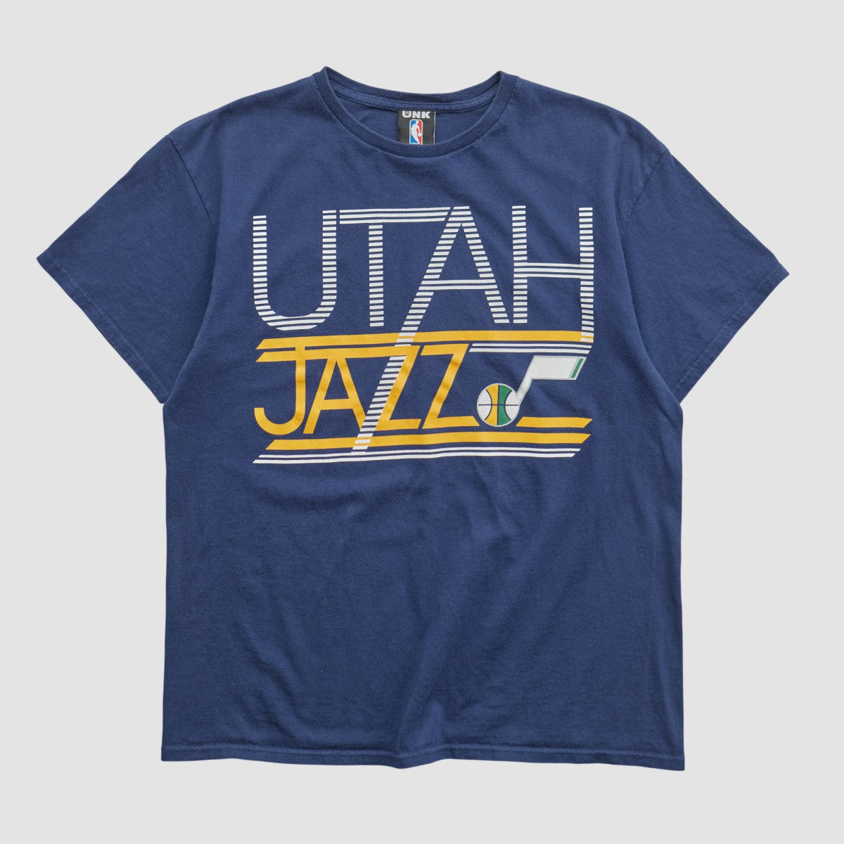 Vintage - Utah Jazz UNK 2010s T-shirt - Navy Vintage