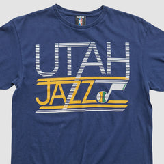 Vintage - Utah Jazz UNK 2010s T-shirt - Navy Vintage