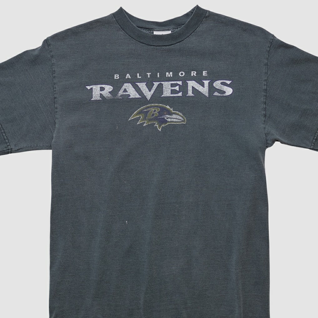 Baltimore Ravens NFL 2000s T-shirt Charcoal Vintage - Fanatics