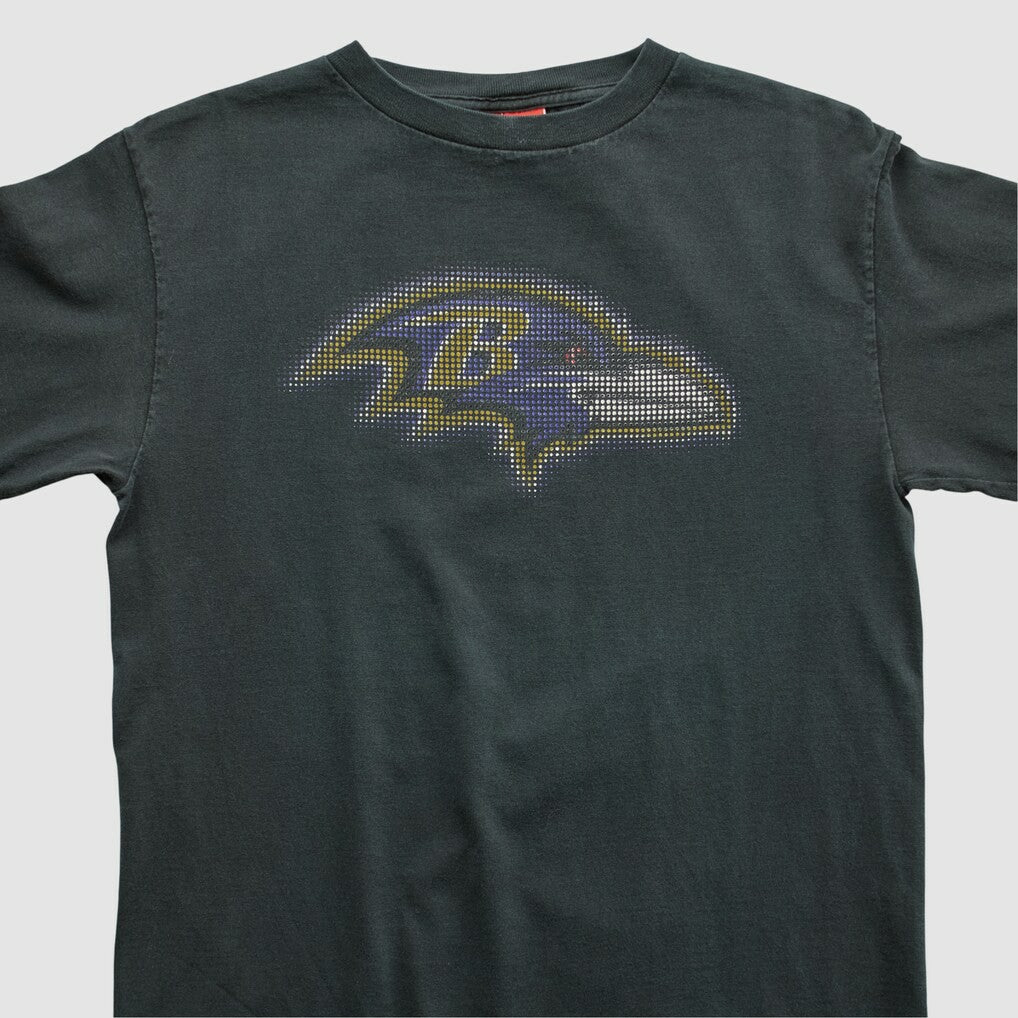 Baltimore Ravens NFL 2000s Long Sleeve T-shirt Black Vintage - Fanatics