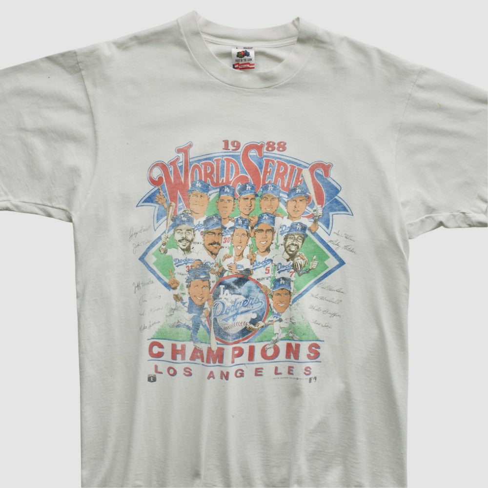 World Series Fruit of The Loom 1988 T-shirt for sale