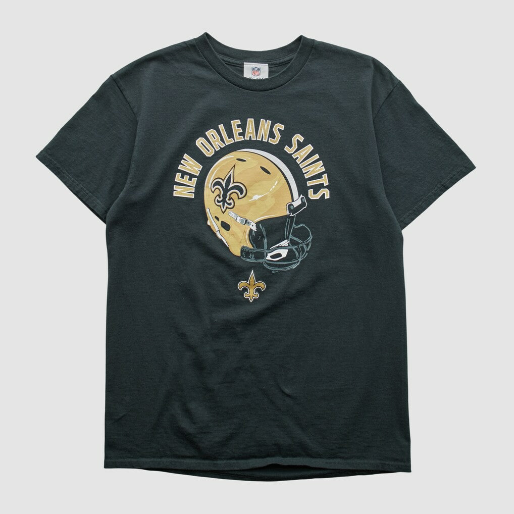 New Orleans Saints NFL 2010s T-shirt Black Vintage - Fanatics