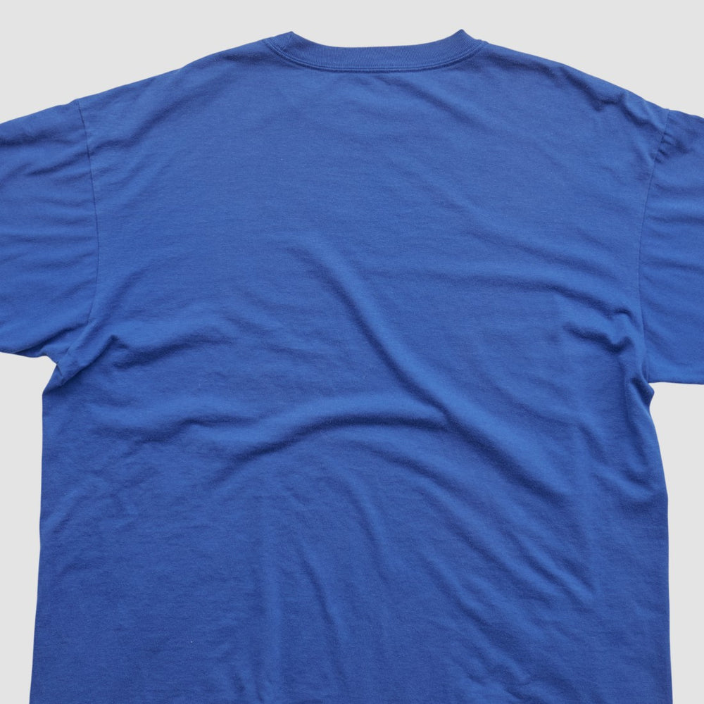 New York Giants Reebok 2000s T-shirt Blue Vintage - Fanatics