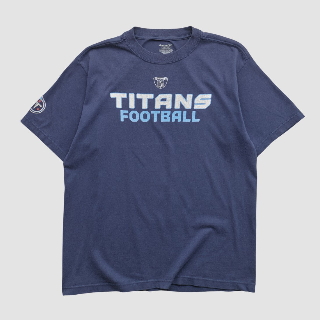 Tennessee Titans Reebok 2000s T-shirt Navy Vintage - Fanatics